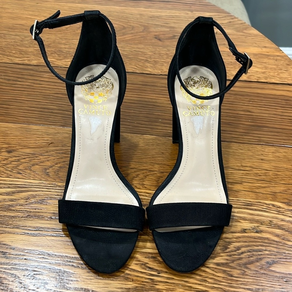 Vince Camaro Black Sandals